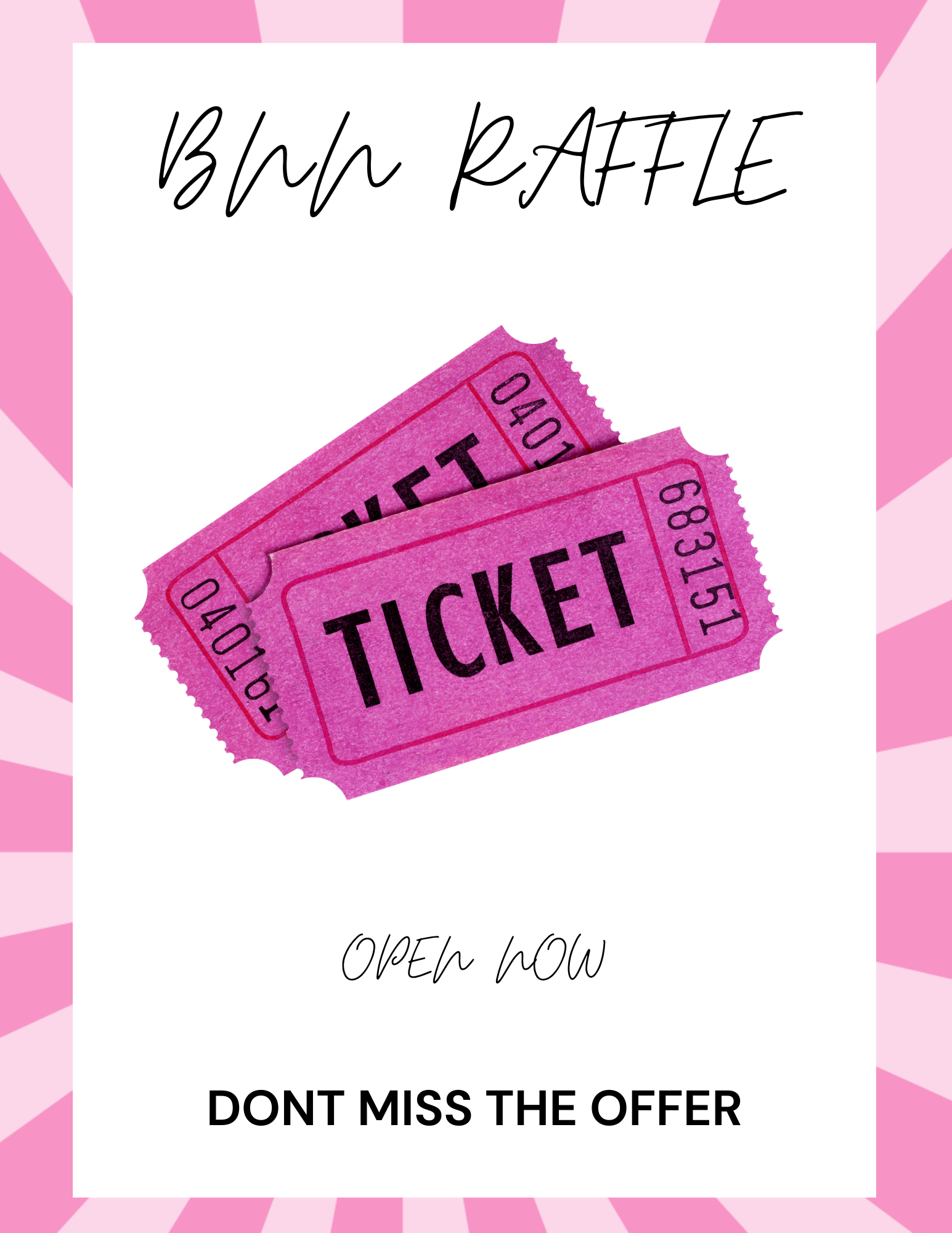 Raffle Ticket