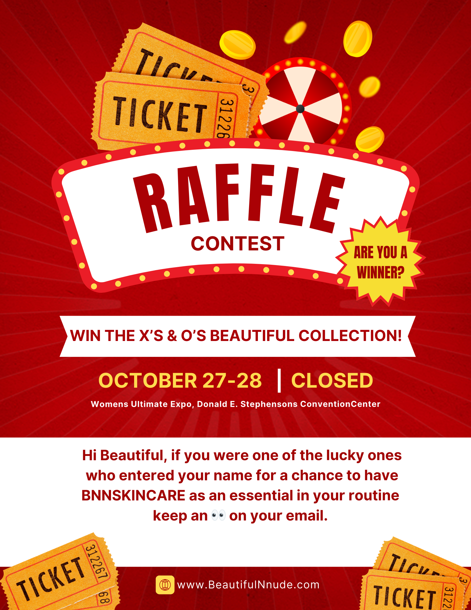 Raffle Ultimate Women’s Expo