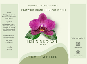 Flower Deodorizing Wash