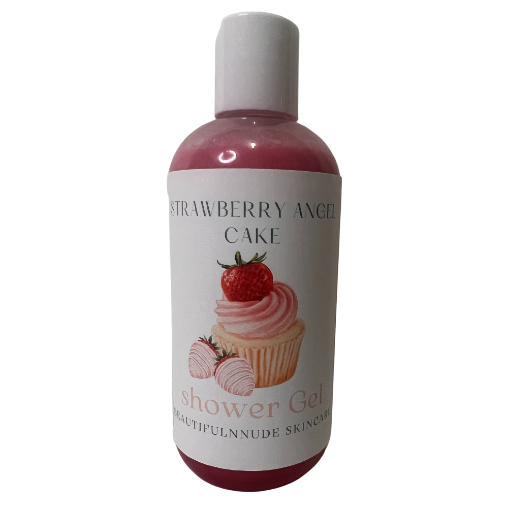 Strawberry Angel Cake Shower Gel